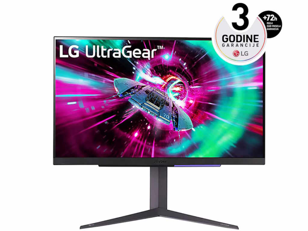 LG Monitor 27" UltraGear 27GR93U-B