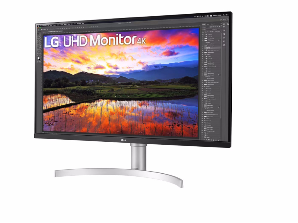 LG Monitor 31.5" 32UN650P-W