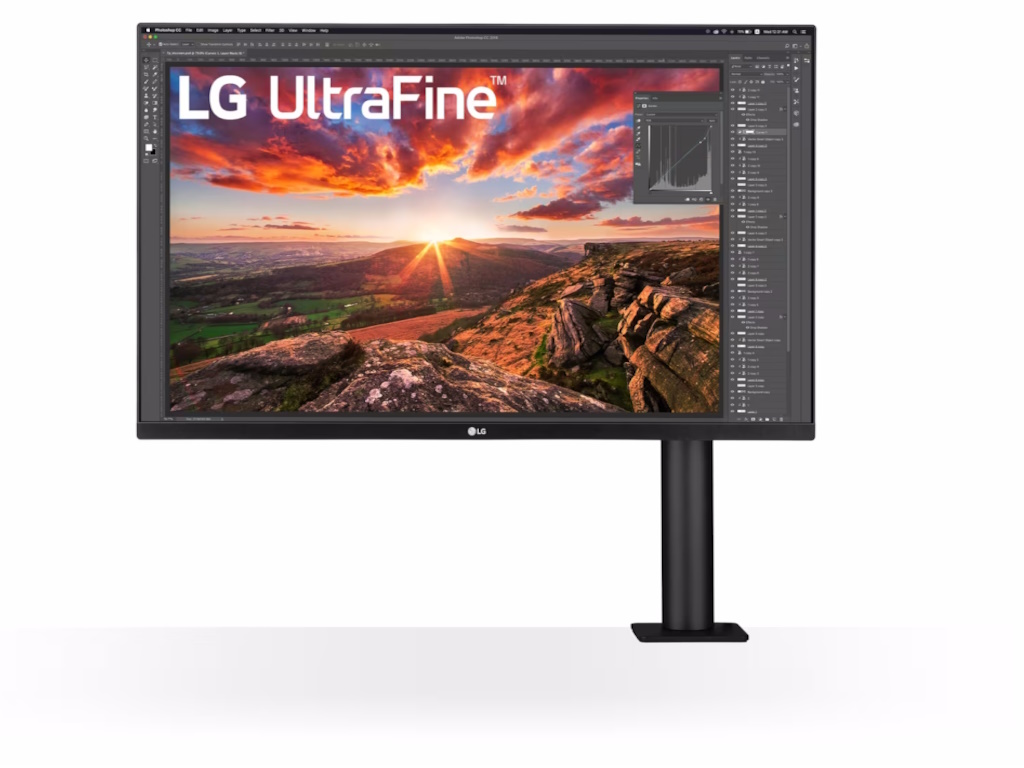 LG Monitor 31.5" Ergo 32UN880P-B