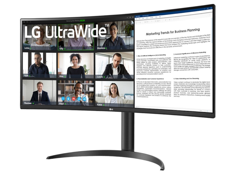 LG Monitor 34" UltraWide 34WR55QC-B