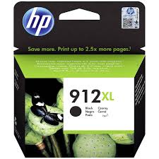 HP 912XL High Yield Black Original Ink Cartridge, 3YL84AE