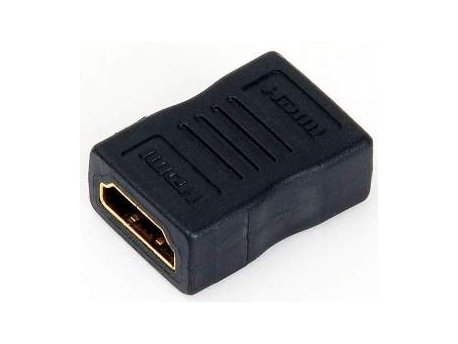 E-Green Adapter HDMI (F) - HDMI (F) crni