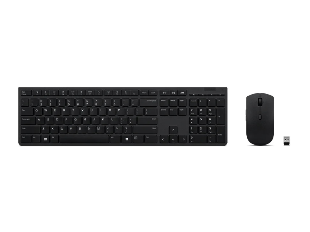 Lenovo Tastatura+miš Professional Wireless Rechargeable Combo Keyboard and Mouse 4X31K03968