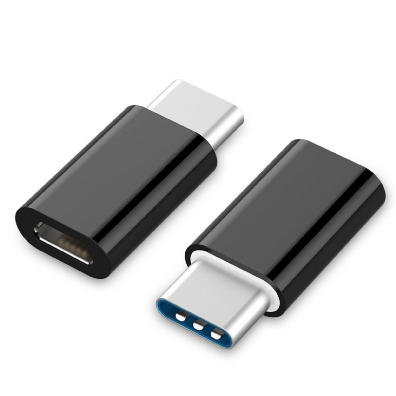 Gembird Adapter USB-C to USB2.0-Micro(A), M/F, Black