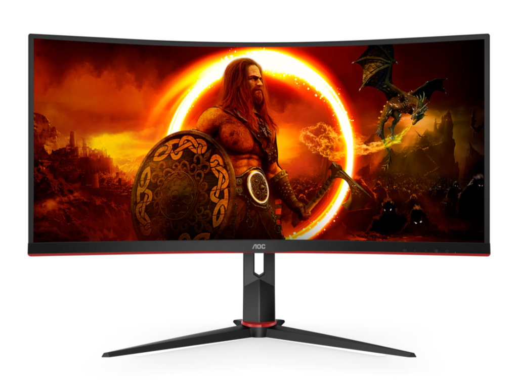 AOC Monitor 34", CU34G2XP/BK