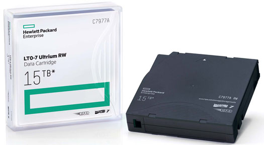 HPE Data Tape Catridge HPE  LTO Ultrium-7/( 6TB/15TB )/RW