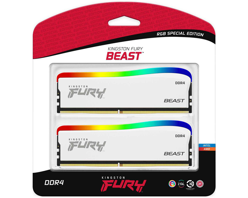 Apacer 32GB Fury Beast RGB Special Edition DIMM DDR4-3600MT/s, KF436C18BWAK2/32