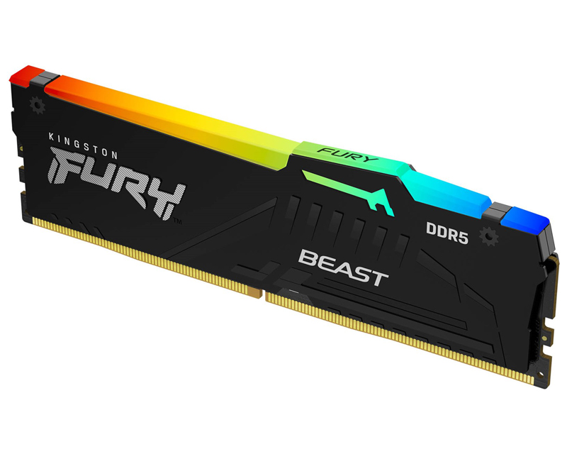 DIMM DDR5 16GB 5200MT/s KF552C36BBEA-16 Fury Beast RGB EXPO