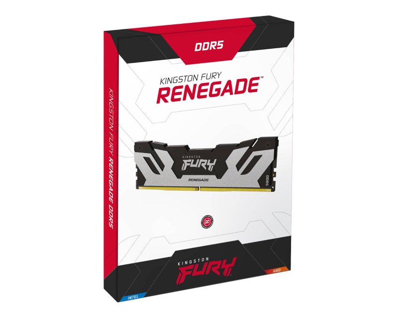 Kingston 16GB FURY Renegade Silver XMP DIMM DDR5-6800MT/s, KF568C36RS-16