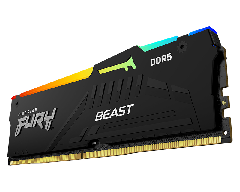 Kingston 32GB FURY Beast RGB EXPO DIMM DDR5-6000MT/s, KF560C36BBEAK2-32