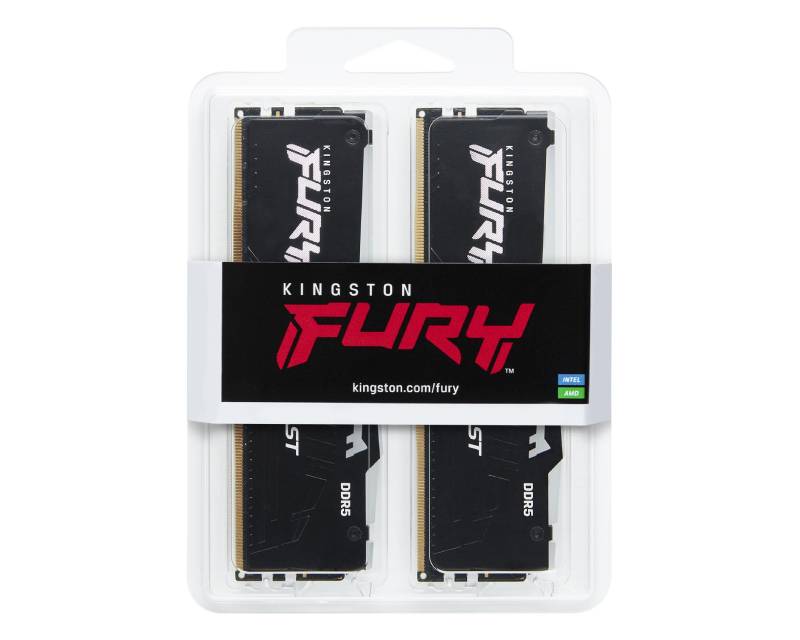 Kingston 64GB Fury Beast RGB EXPO DIMM DDR5-5600MT/s, KF556C36BBEAK2-64