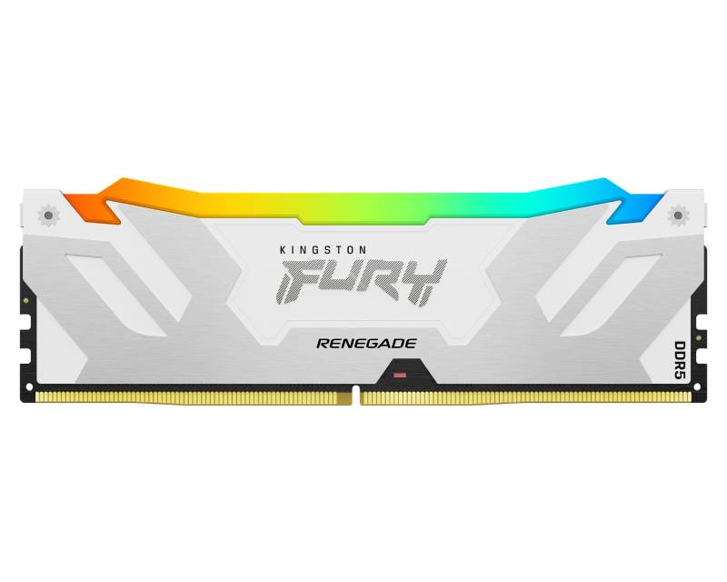 Kingston 16GB Fury Renegade RGB White XMP DIMM DDR5-7200MT/s, KF572C38RWA-16