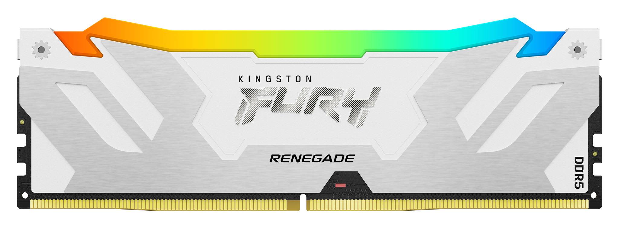 Kingston 32GB FURY Renegade RGB White XMP DIMM DDR5-6800MT/s, KF568C36RWAK2-32