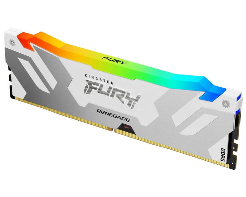 Kingston 16GB FURY Renegade RGB White XMP DIMM DDR5-6800MT/s, KF568C36RWA-16