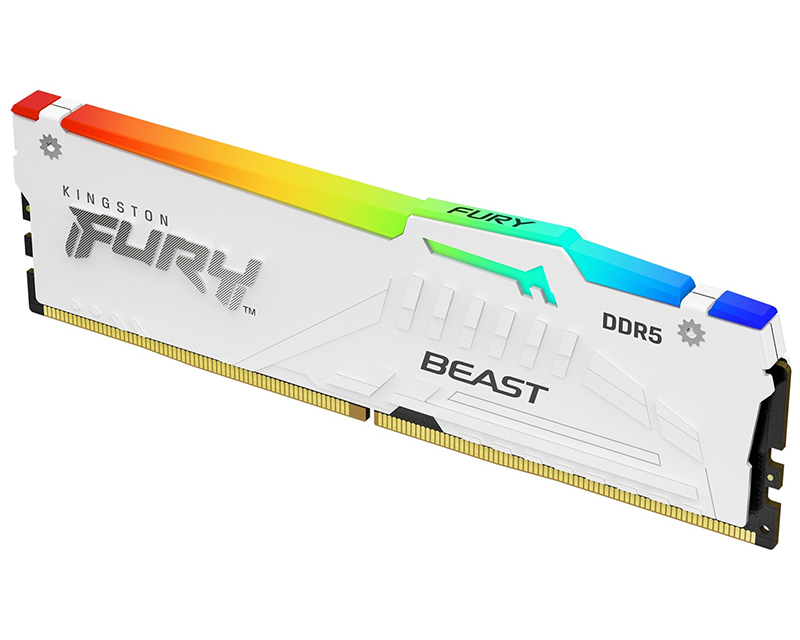 DIMM DDR5 16GB 6000MT/s KF560C36BWEA-16 FURY Beast RGB White EXPO