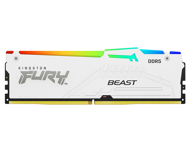 DIMM DDR5 16GB 6000MT/s KF560C36BWEA-16 FURY Beast RGB White EXPO