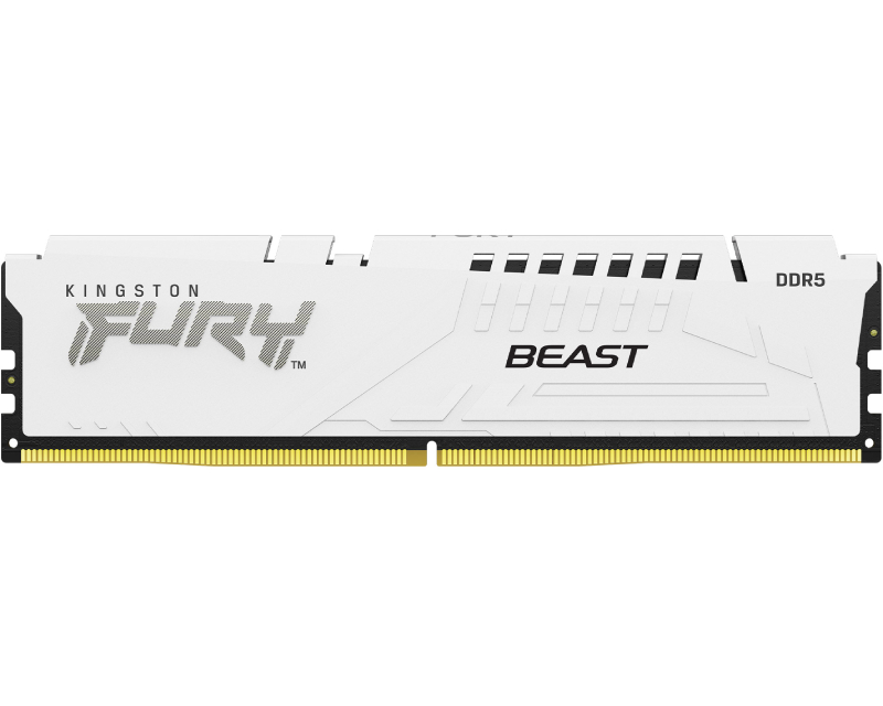 Kingston 32GB Fury Beast White Expo DIMM DDR5-5600MT/s, KF556C36BWE-32