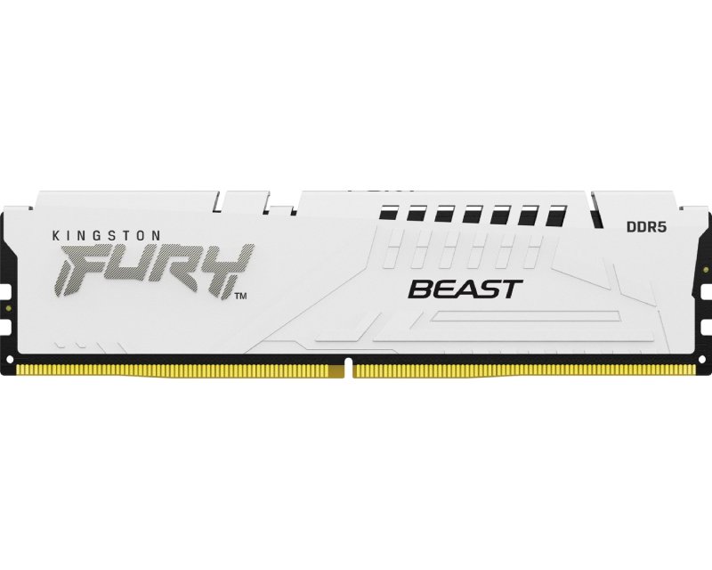 Kingston 32GB Fury Beast White XMP DIMM DDR5-5200MT/s, KF552C40BW-32