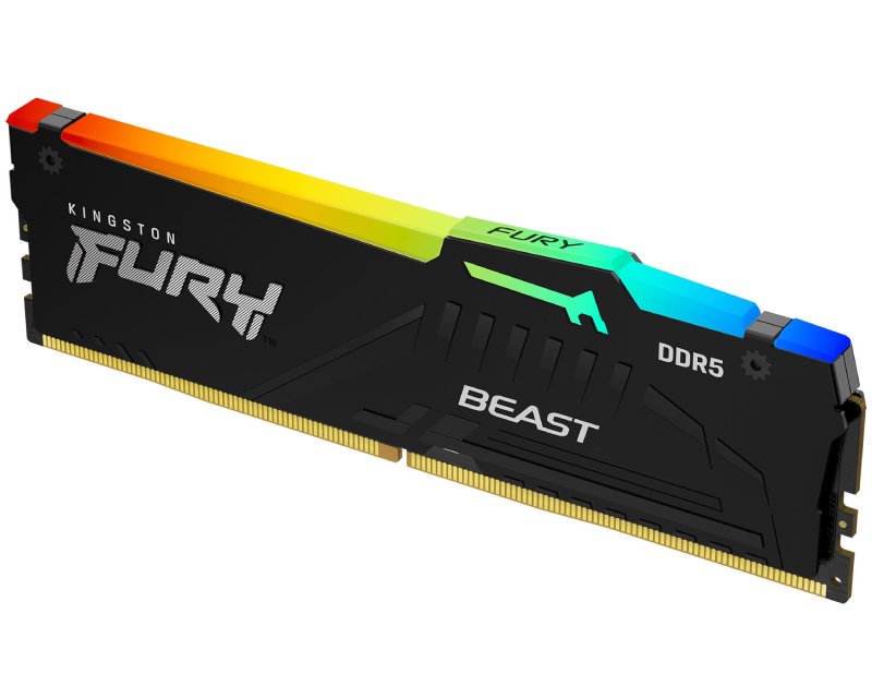 Kingston 32GB Fury Beast RGB XMP DIMM DDR5 6000MT/s KF560C40BBA-32