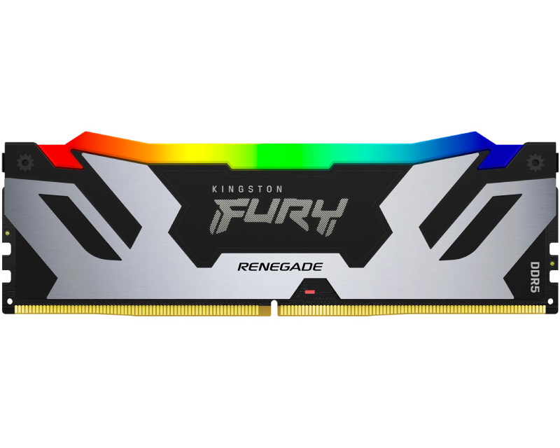 Kingston 16GB FURY Renegade Silver RGB XMP DIMM DDR5-8000MT/s, KF580C38RSA-16