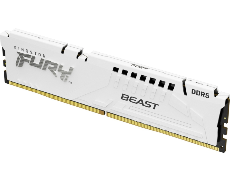 Kingston 16GB Fury Beast White Expo DIMM DDR5-5600Mhz, KF556C36BWE-16