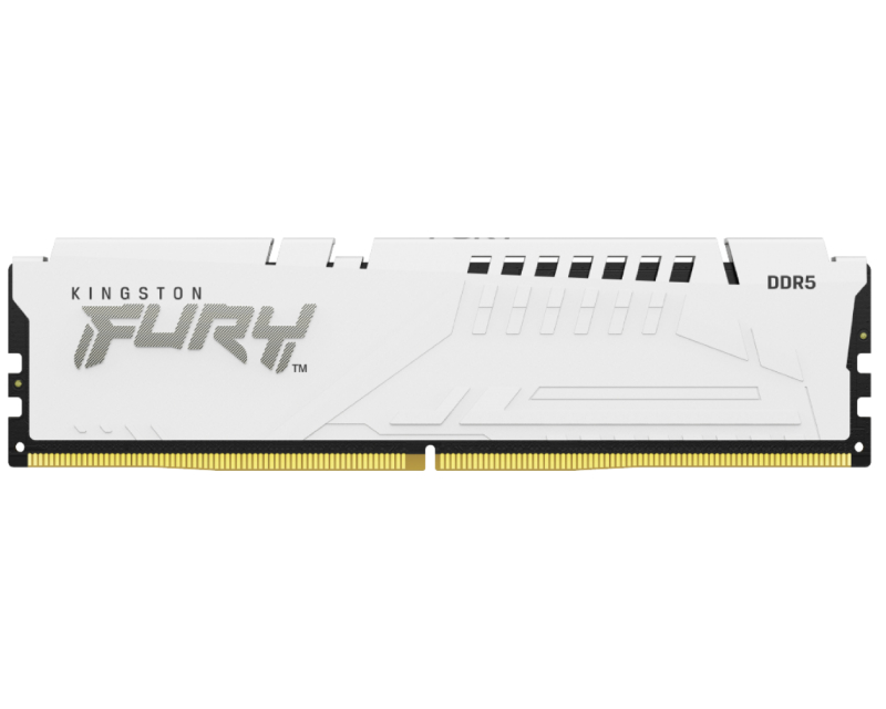 Kingston 16GB DIMM FURY Beast White XMP DDR5-6400Mhz, KF564C32BWE-16