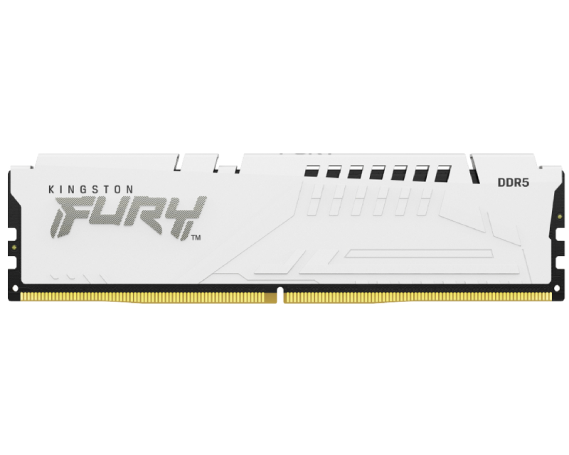 Kingston 32GB FURY Beast White XMP DIMM DDR5-6000MT/s, KF560C30BW-32