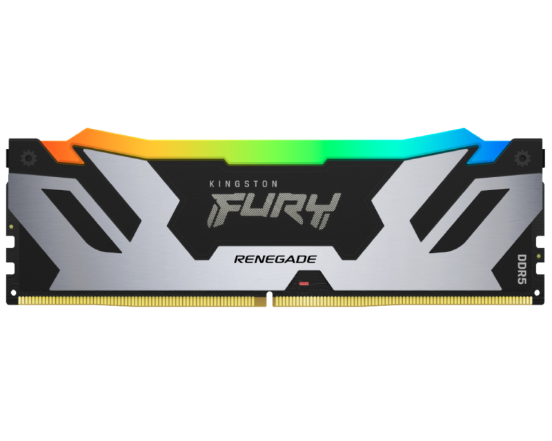 Kingston 48GB FURY Renegade Silver/Black RGB XMP DIMM DDR5-6000MT/s, KF560C32RSA-48