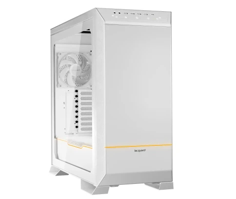 DARK BASE PRO 901 White, MB compatibility: E-ATX / XL-ATX / ATX / M-ATX / Mini-ITX, Three pre-installed be quiet! Silent Wings 4 140mm PWM fans, Ready for water cooling radiators up to 420mm