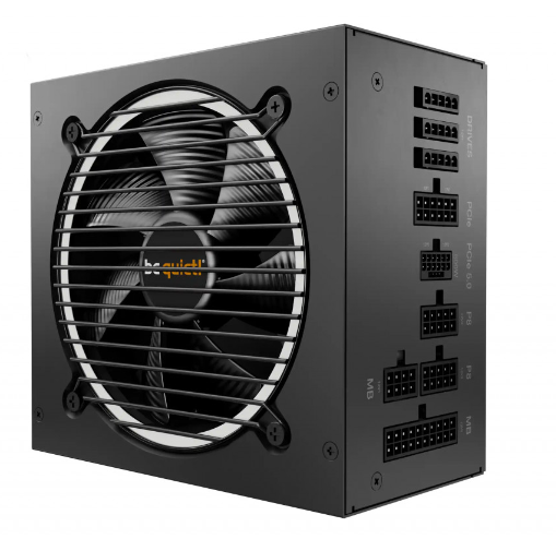 PURE POWER 12 M 750W, 80 PLUS Gold efficiency (up to 92.6%), ATX 3.0 PSU with full support for PCIe 5.0 GPUs and GPUs with 6+2 pin connector, Exceptionally silent 120mm be quiet! fan