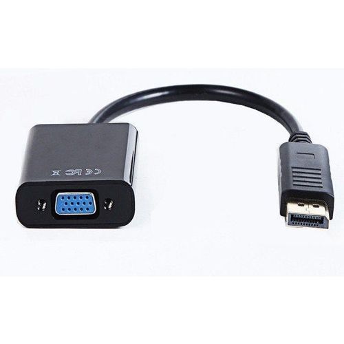 Gembird VIDEO Adapter DisplayPort to VGA HD15, M/F, Cable, Black, Blister