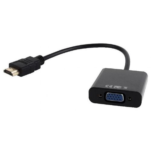 Gembird VIDEO Adapter HDMI to VGA HD15, M/F, Black, Blister