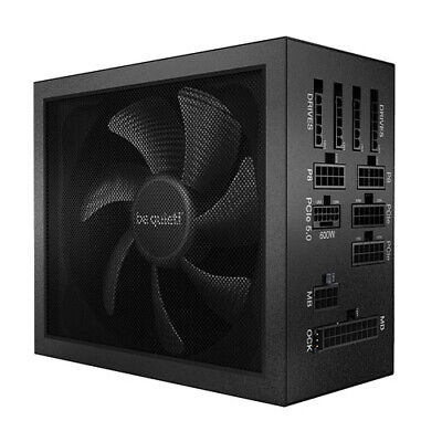 DARK POWER 13 850W, 80 PLUS Titanium efficiency (up to 95.4%), ATX 3.0 PSU with full support for PCIe 5.0 GPUs and GPUs with 6+2 pin connector, Overclocking key switches between four 12V rails and one massive 12V rail