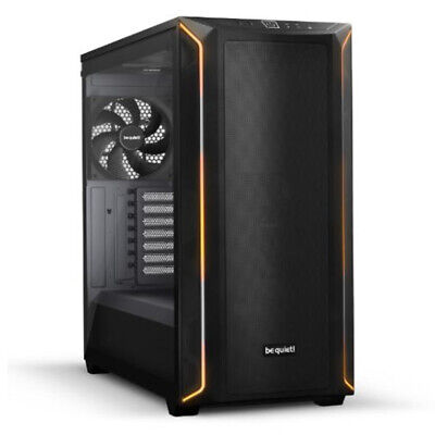 SHADOW BASE 800 DX Black, MB compatibility: E-ATX / ATX / M-ATX / Mini-ITX, ARGB illumination, Three pre-installed be quiet! Pure Wings 3 140mm PWM fans, including space for water cooling radiators up to 420mm