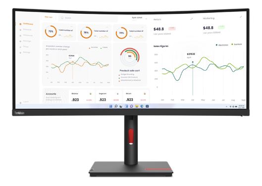 Lenovo Monitor T34w-30 63D4GAT1EU