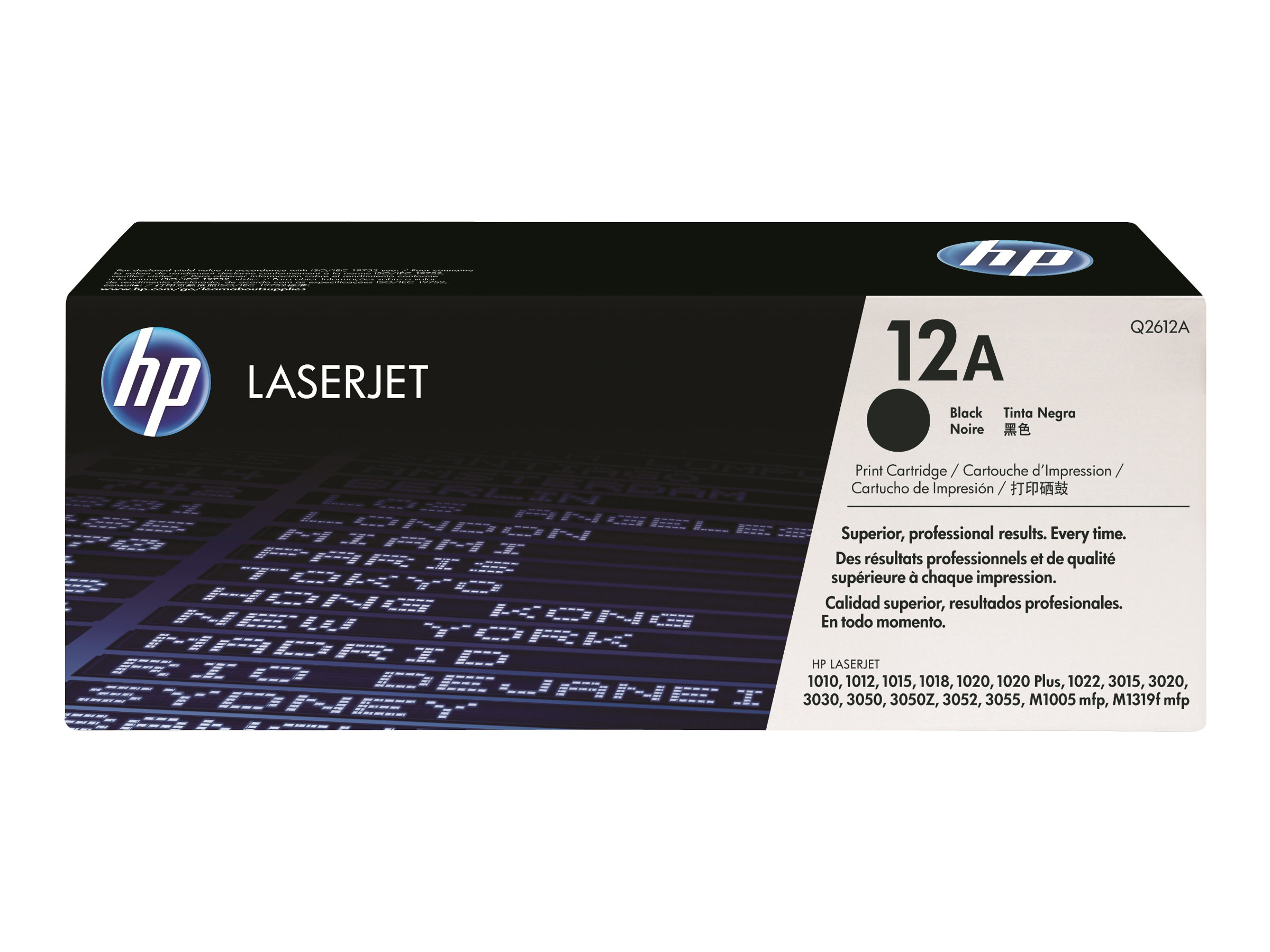 HP LaserJet 1000/3000 Crtg Dual Pack, Q2612AD