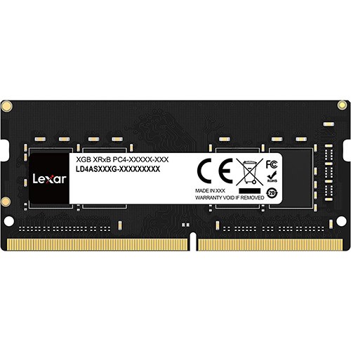 Lexar 16GB DDR4-3200 SODIMM, LD4AS016G-B3200GSST