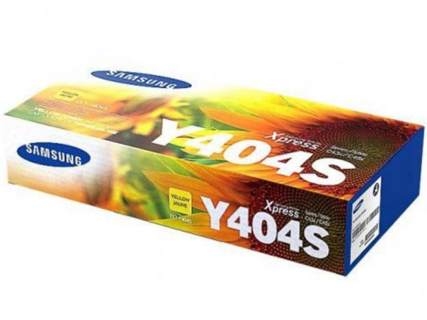 Samsung CLT-Y404S Yellow Toner Cartridge, SU444A