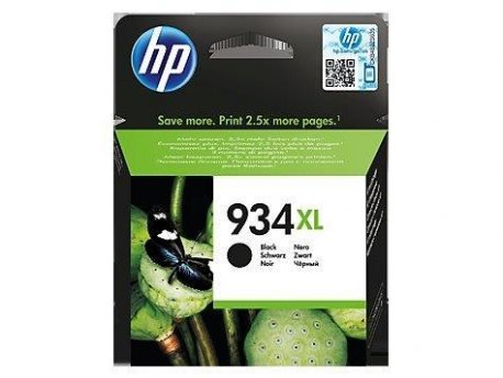 HP 934XL High Yield Black Original Ink Cartridge, C2P23AE