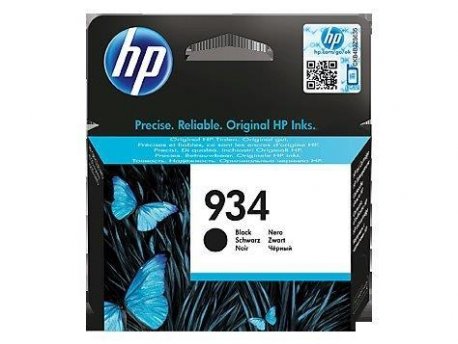 HP 934 Black Original Ink Cartridge, C2P19AE