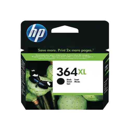 HP 364XL High Yield Black Original Ink Cartridge, CN684EE