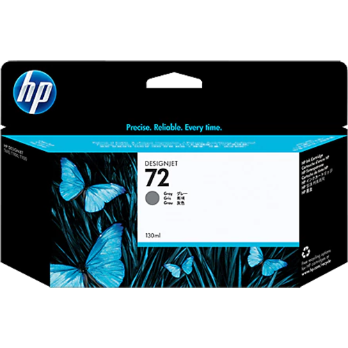 HP 72 130-ml Gray DesignJet Ink Cartridge, C9374A