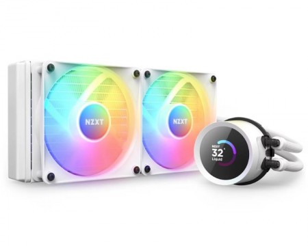 Kraken 240 RGB vodeno hlađenje belo (RL-KR240-W1)