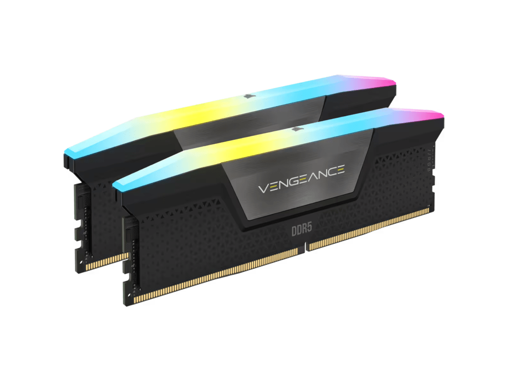 CORSAIR 32GB(2x16GB) Vengeance RGB DDR5-5600MHz DRAM  CL36, CMH32GX5M2B5600C36K