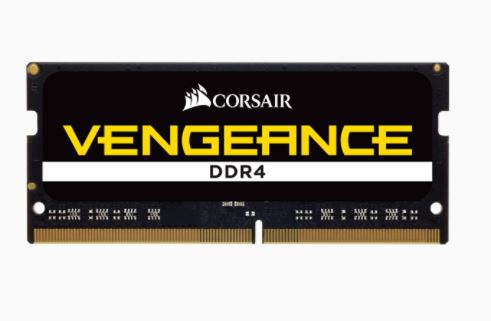 CORSAIR VENGEANCE 8GB SODIMM DDR4-3200MHz C22 1.2V, CMSX8GX4M1A3200C22