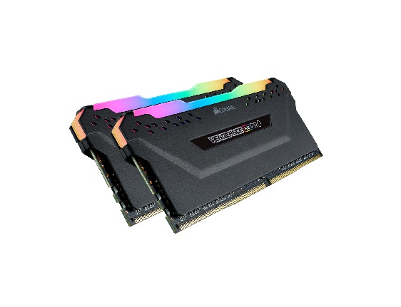 CORSAIR VENGEANCE RGB PRO 16GB(2x8GB) DIMM DDR4-3200Mhz, CMW16GX4M2C3200C16