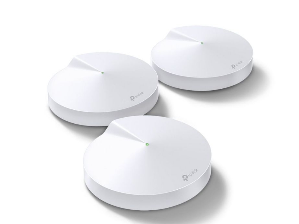 TP-LINK Mrežni mesh sistem DECO M5(3-PACK) Wi-Fi/AC1300/867Mbps/400Mbps/2x GLAN/4 antene,DECO M5(3-PACK)