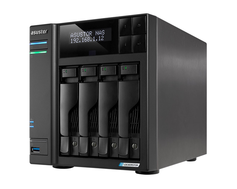 Asustor NAS Storage Server LOCKERSTOR 4 Gen2 AS6704T