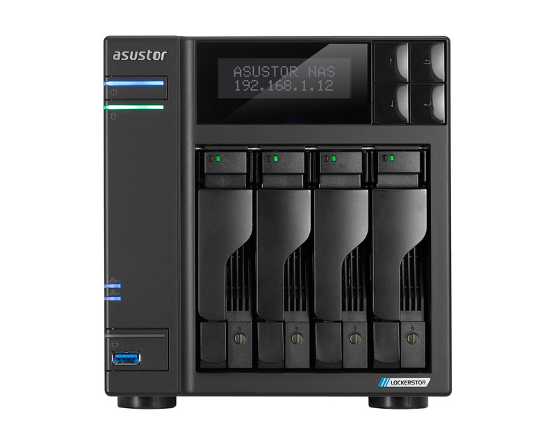 Asustor NAS Storage Server LOCKERSTOR 4 Gen2 AS6704T