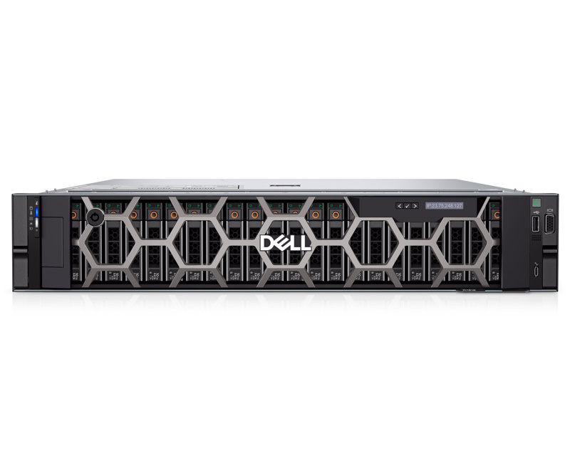 PowerEdge R7615 EPYC 9124 16C 4x16GB H755 2x480GB SSD RI 1100W (1+1) 3yr NBD + šine za rack